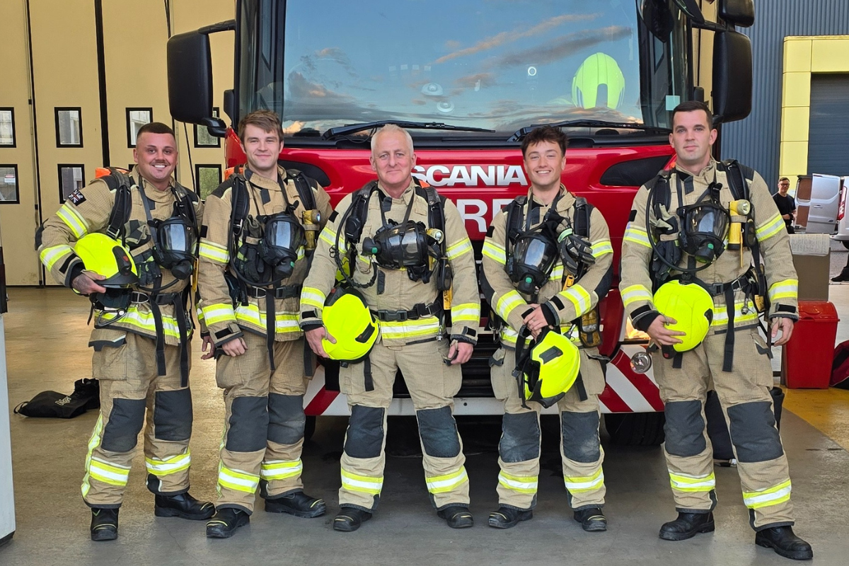 Firefighter walking 62 miles for charity after defying the odds